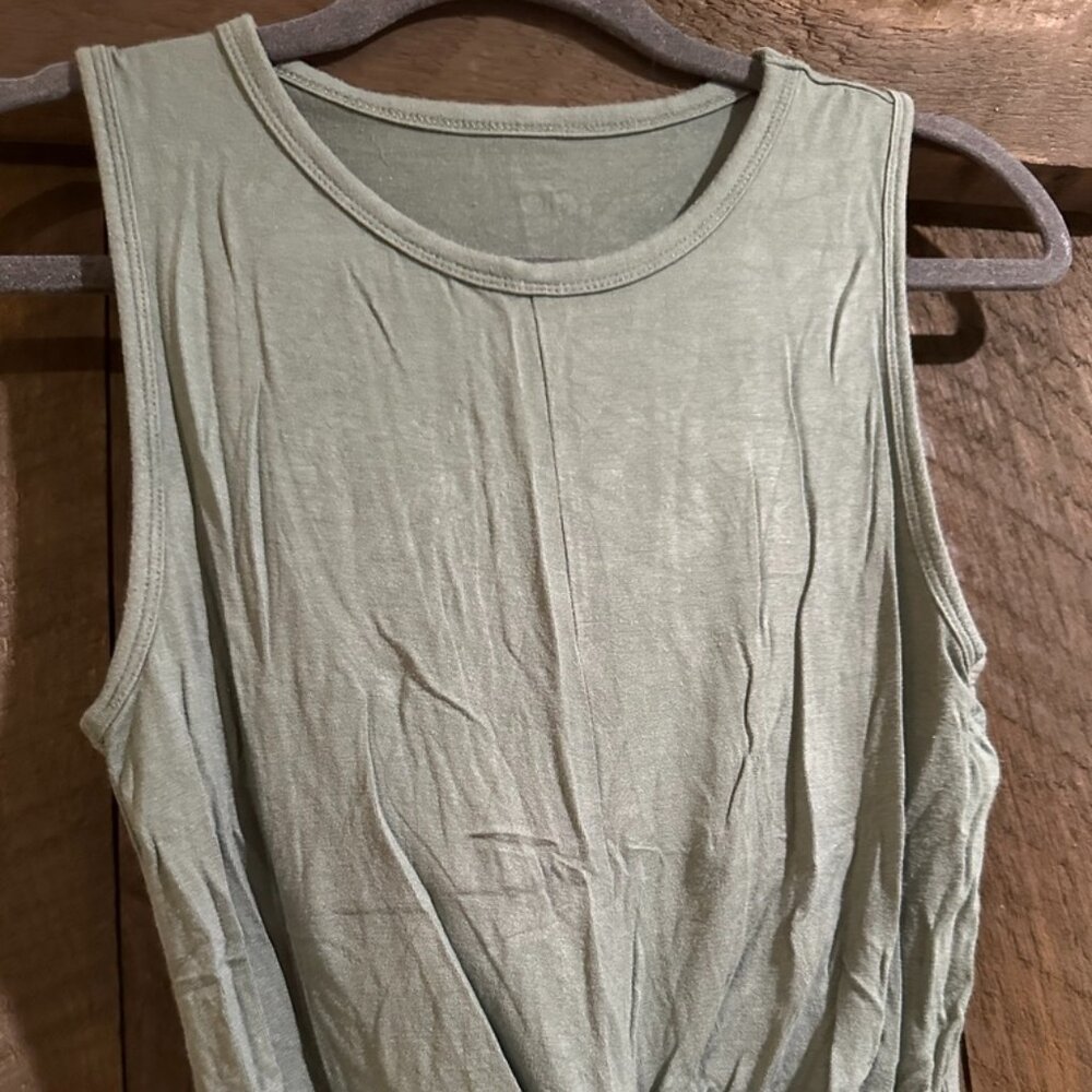 Alo Cover Tank Top Sage Green